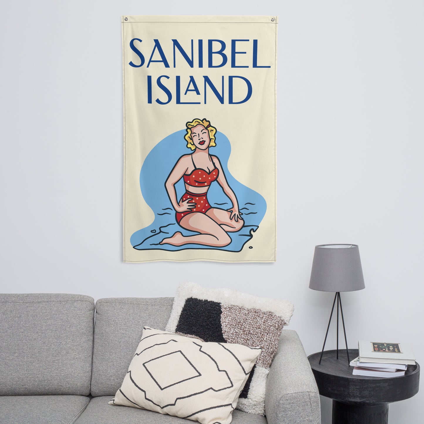 SANIBEL ISLAND FLAG - Sanibel Florida - Sanibel FL Flag