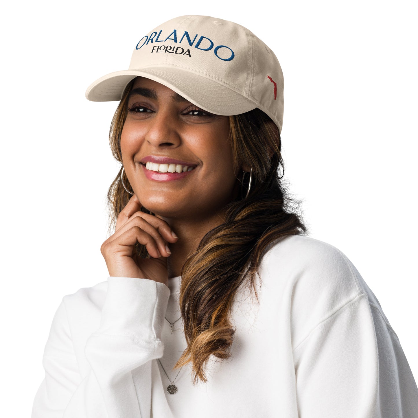 ORLANDO FLORIDA DAD HAT - Custom Champion Orlando Florida Hat