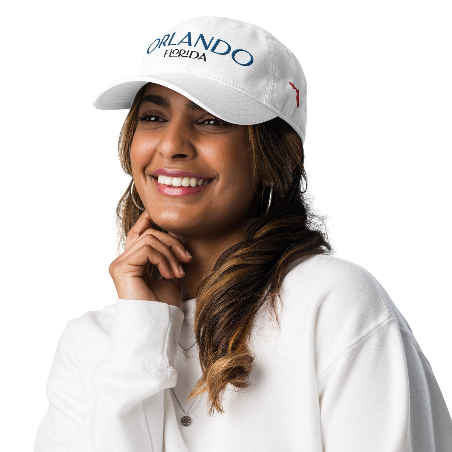 ORLANDO FLORIDA DAD HAT - Custom Champion Orlando Florida Hat