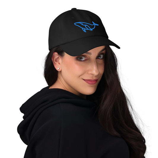 BLUE WHALE HAT - Classic Dad Hat