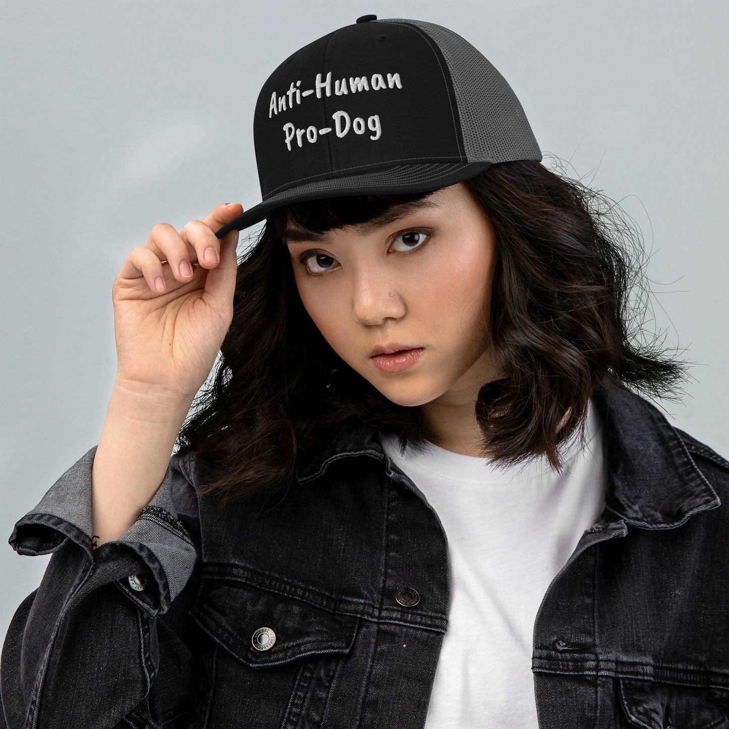 ANTI-HUMAN PRO-DOG FLORIDA TRUCKER CAP - Pro Dog Florida Snapback Trucker Hat