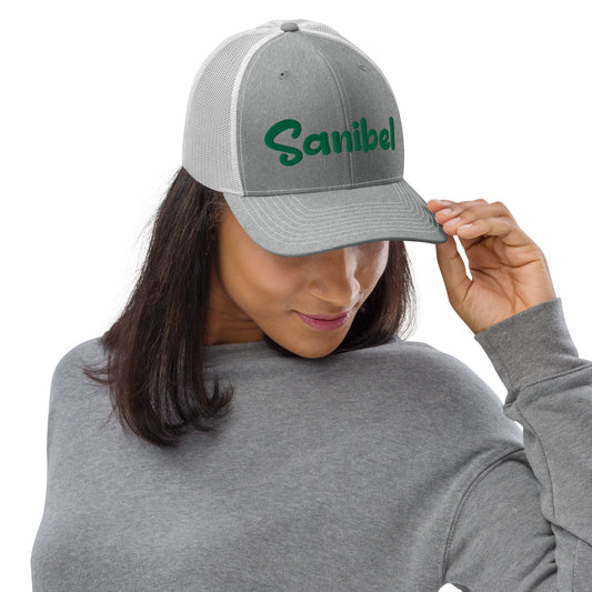 SANIBEL Trucker Cap - Sanibel Island Florida Trucker Hat - Sanibel Hat