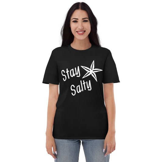 STAY SALTY FLORIDA TSHIRT W/ STARFISH - Florida Unisex Lightweight T-Shirt - Gildan 980