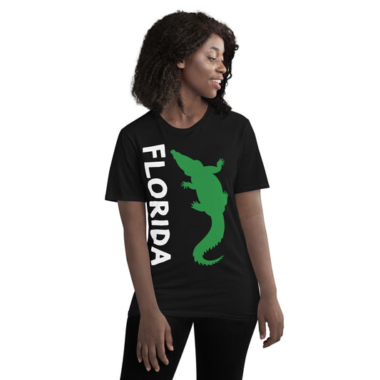 FLORIDA TSHIRT W/ FLORIDA ALLIGATOR - Florida Unisex Lightweight T-Shirt - Gildan 980