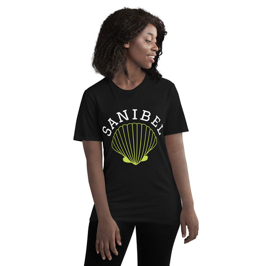 SANIBEL TSHIRT W/ SHELL - Sanibel Island Florida Unisex Lightweight T-Shirt - Gildan 980