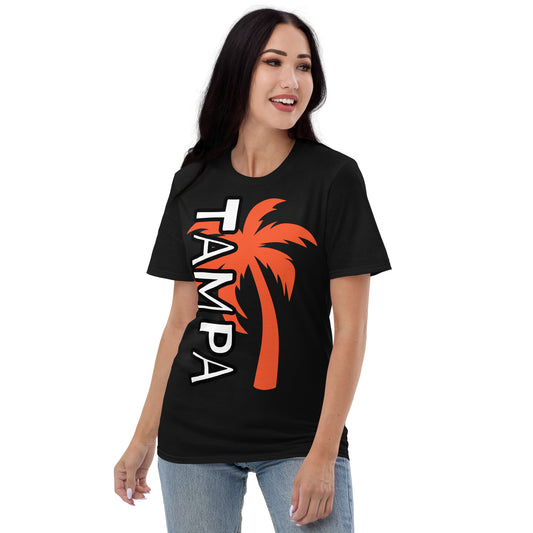 TAMPA Short-Sleeve Palm Tree T-Shirt - Tampa Florida Palm Tree T-Shirt - Tampa Shirt