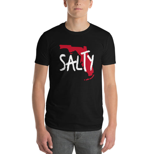 SALTY FLORIDA MAP T-SHIRT - Salty Florida Shirt - Florida Map Teeweight T-Shirt copy copy