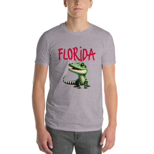 FLORIDA ALLIGATOR T-SHIRT - Florida Premium T-Shirt - Florida Alligator Shirt