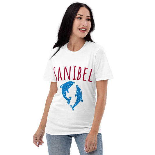 SANIBEL ISLAND FLORIDA DOLPHIN T-Shirt - Sanibel Island Shirt Dolphins