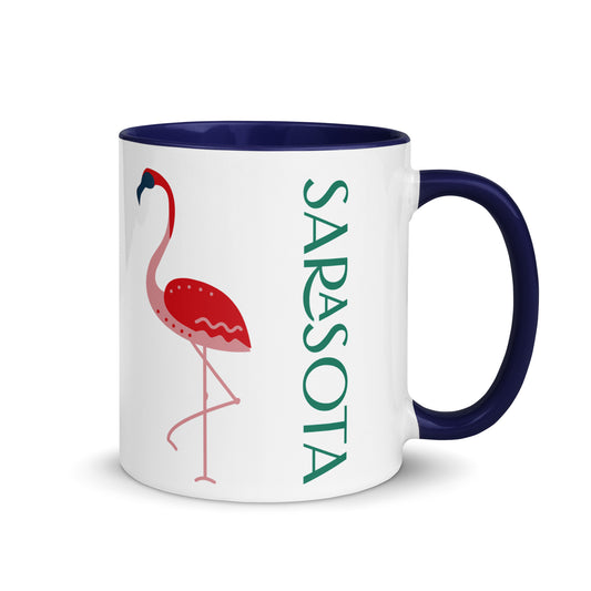 SARASOTA FLORIDA FLAMINGO Mug - SARASOTA Florida FLAMINGO Mugs