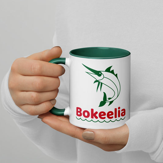 BOKEELIA MARLIN Mug with Color Inside - Bokeelia Florida Mugs