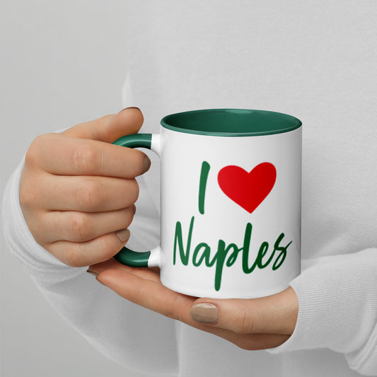 I LOVE NAPLES Florida Mug with Color Inside - I Love Naples Florida Mugs