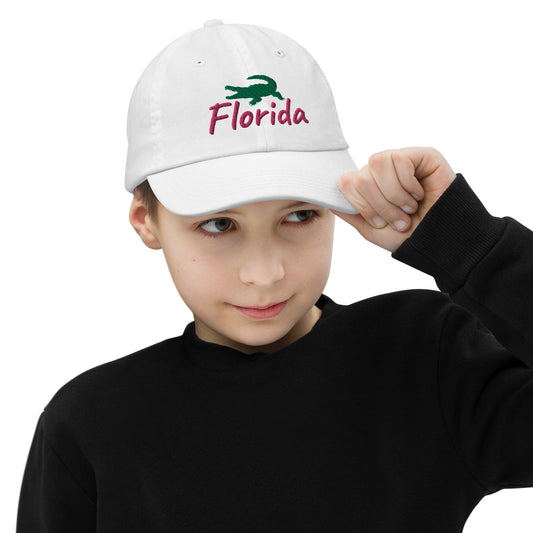 FLORIDA ALLIGATOR CHILDREN'S BASEBALL HAT - Florida Alligator Youth baseball cap