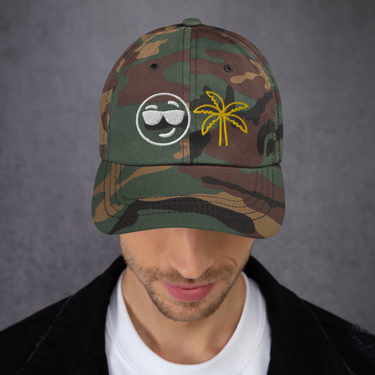 SUNGLASSES & PALM TREE Florida - Classic Dad Hat