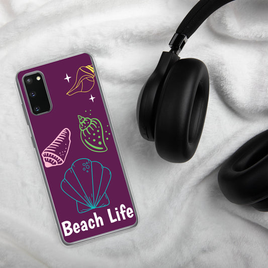 BEACH LIFE W/ SEA SHELLS - Samsung Case