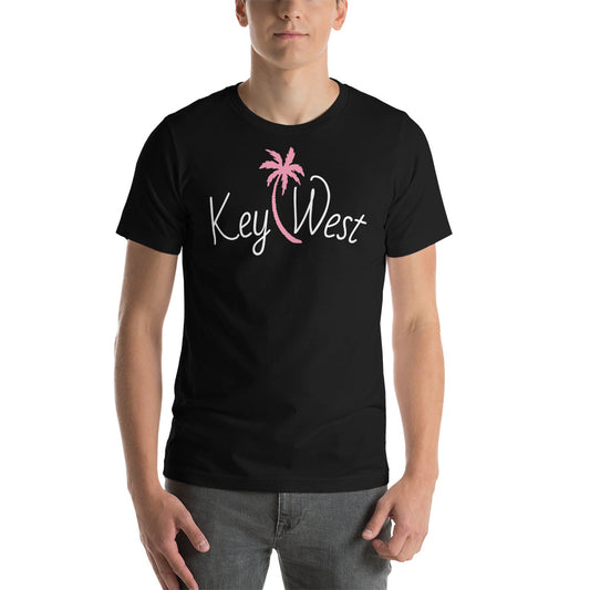 KEY WEST WITH PALM - Unisex t-shirt