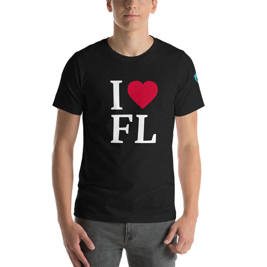 I LOVE FLORIDA W/ DOLPHINS - Unisex t-shirt