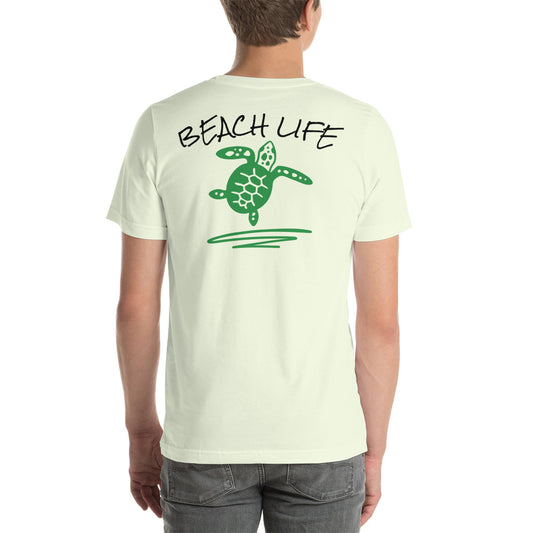 FLORIDA BEACH LIFE W/SEA TURTLE BACK - Unisex t-shirt