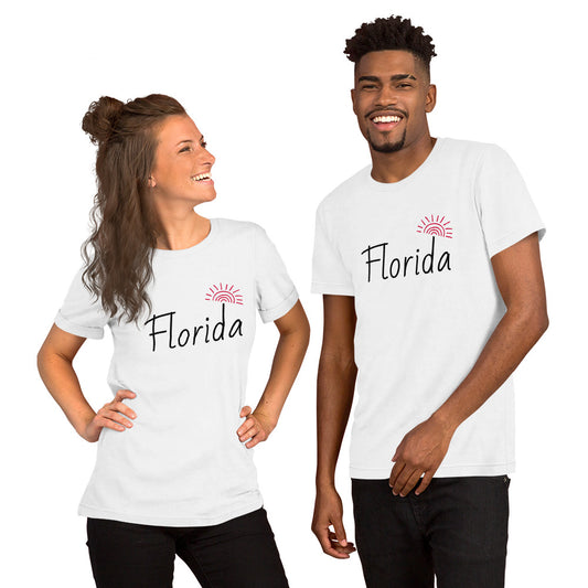 FLORIDA SUNSHINE WHITE Unisex t-shirt