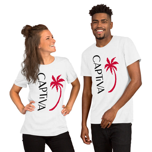 CAPTIVA W/ PALM TREE - Unisex t-shirt